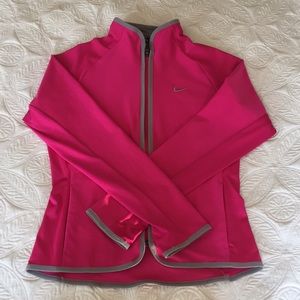 Nike Girls Pink Running Jacket